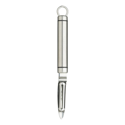 KCP Ніж для чищення овочів вертикальний поворотний з нержавіючої сталі з короткою ручкою  (арт. 117106)