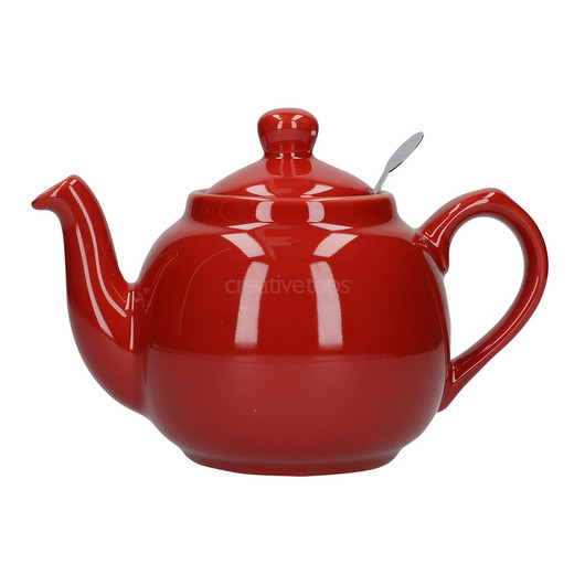 CT London Pottery Farmhouse Чайник керамический 500мл красный  (арт. 72160)