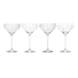 Mikasa Cheers Набір бокалів для шампанського "вечірка" з кришталевого скла 4 од
