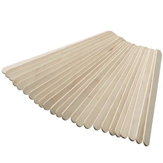 Палочки для мороженного деревянные 15см, набор из 24 единиц  (арт. 000444)