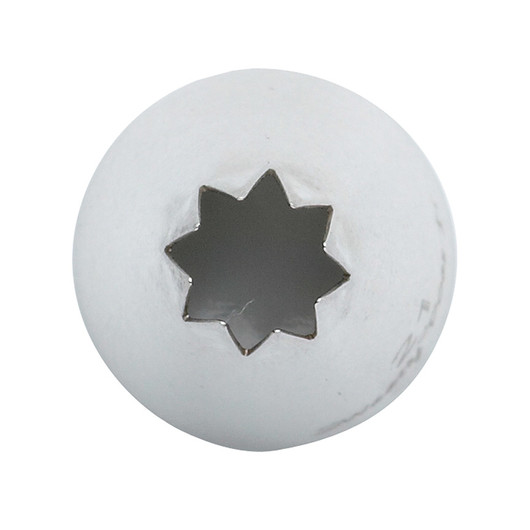 SDI Насадка на кондитерский шприц из нержавеющей стали маленькая Звезда 7мм  (арт. 454270)