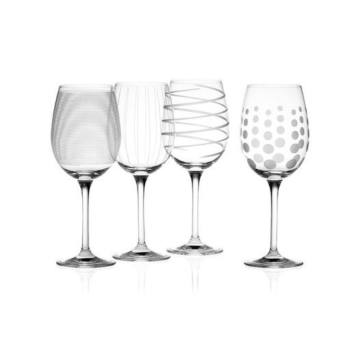 Mikasa Cheers Набір бокалів для білого вина із кришталевого скла 4 од  (арт. 5159282)