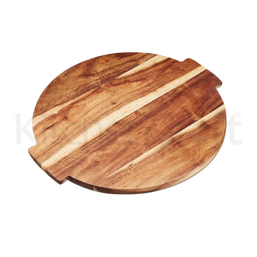 MC Artesa Доска Lazy Susan деревянная сервировочная вращающаяся, 39x35х1,5см  (арт. 520326)