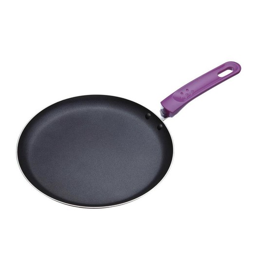 CW Сковорода для блинов с антипригарным покрытием 24см фиолетовая