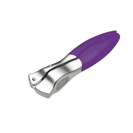 CW Пресс для чеснока с фиолетовой ручкой