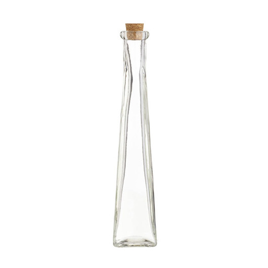 HM Бутылка стеклянная с пробкой 130мл (24см)  (арт. 161888)