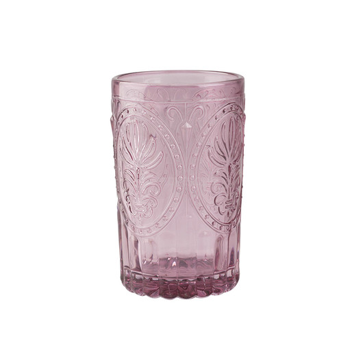 Katie Alice Festival Folk Стакан скляний рожевий 350 мл  (арт. 5201940)